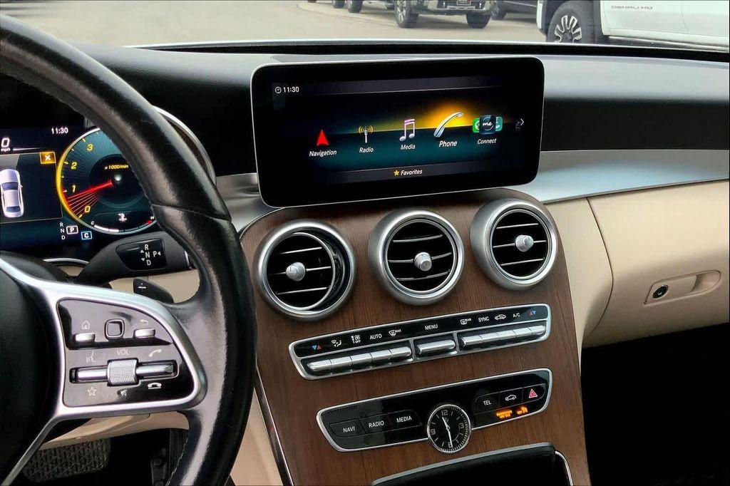 used 2021 Mercedes-Benz C-Class car, priced at $21,592