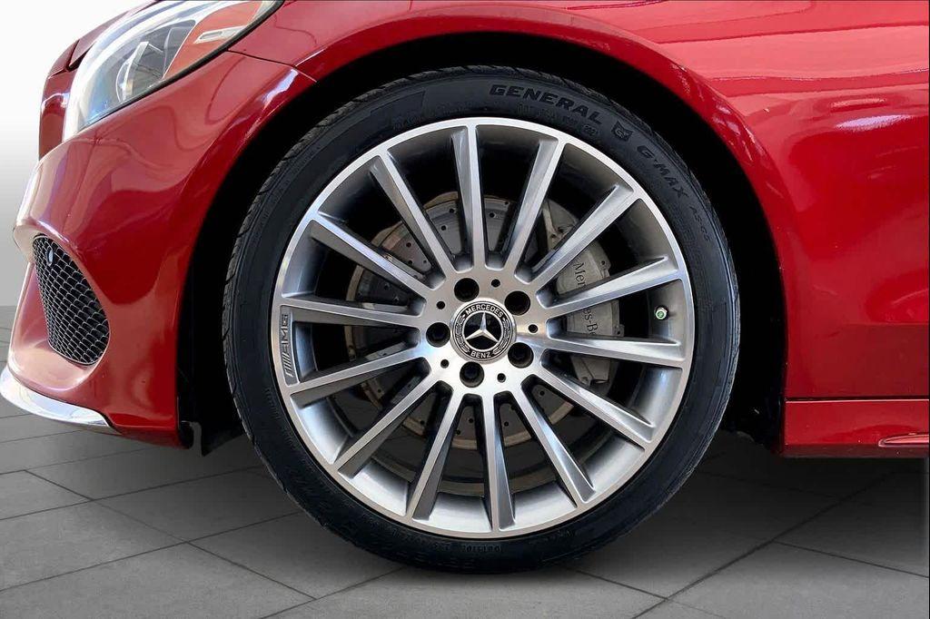 used 2018 Mercedes-Benz C-Class car, priced at $16,005