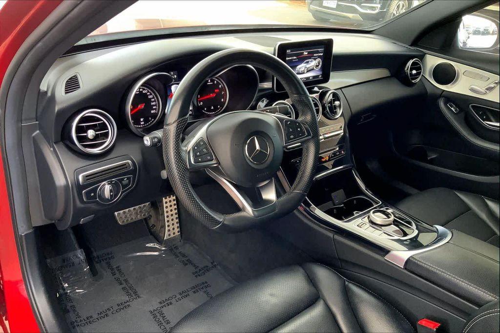 used 2018 Mercedes-Benz C-Class car, priced at $16,005