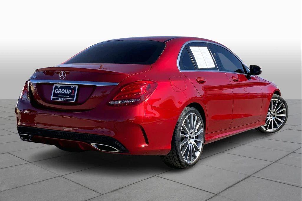 used 2018 Mercedes-Benz C-Class car, priced at $16,005