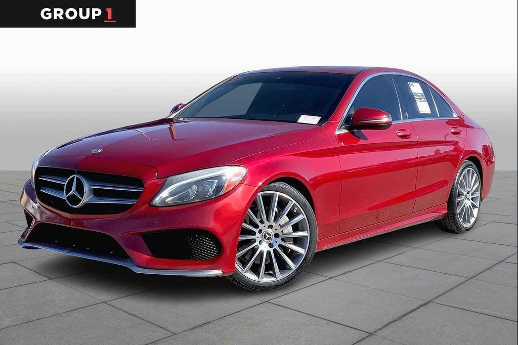 used 2018 Mercedes-Benz C-Class car, priced at $16,005