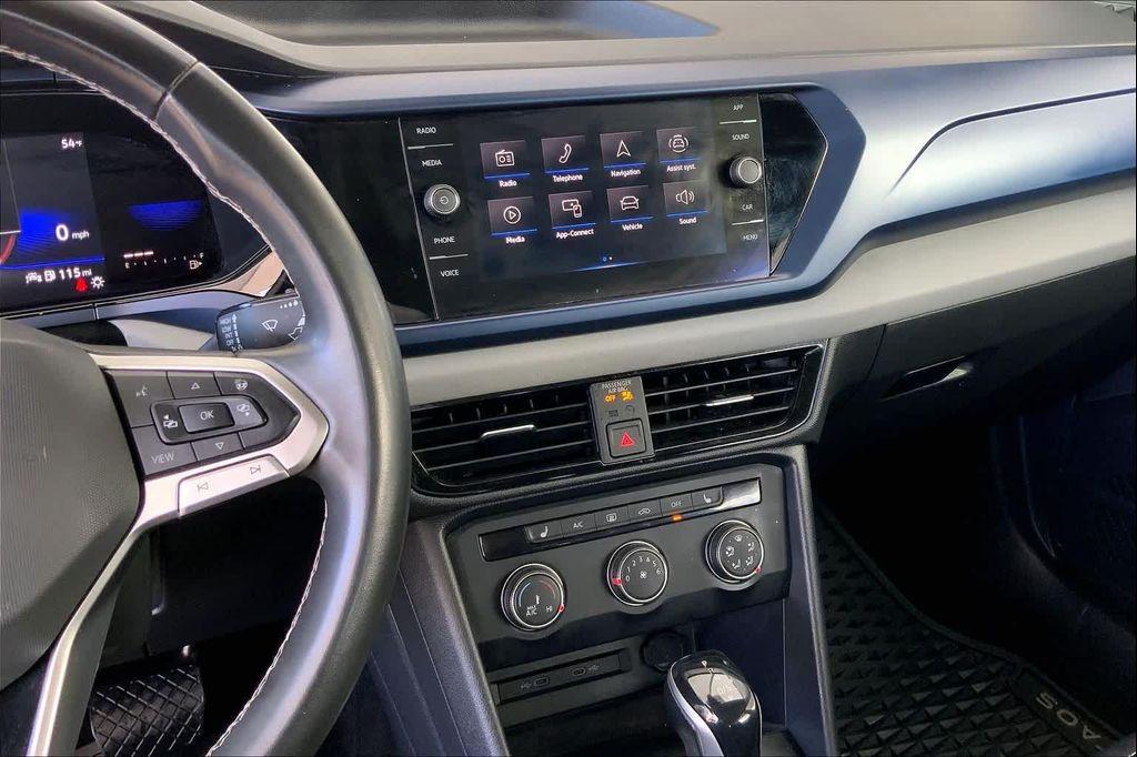 used 2022 Volkswagen Taos car, priced at $18,696