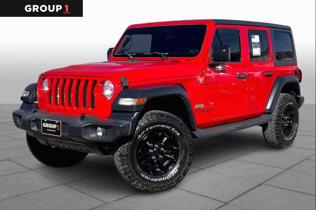 used 2019 Jeep Wrangler Unlimited car, priced at $20,592