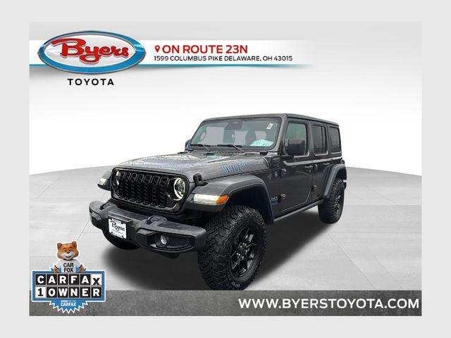 used 2025 Jeep Wrangler 4xe car, priced at $29,900