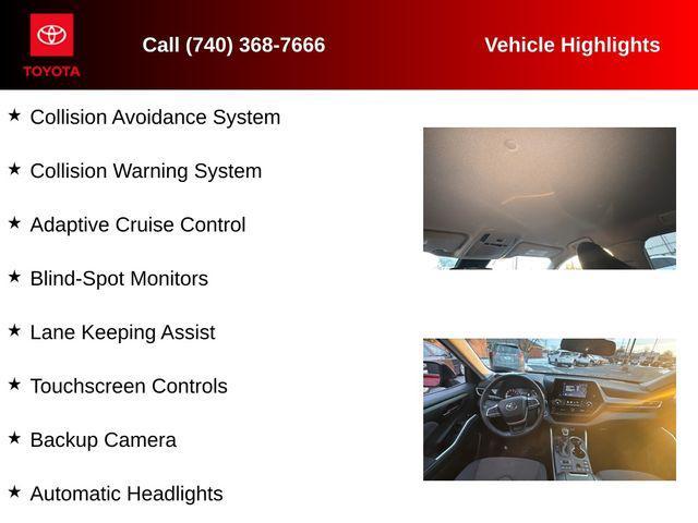 used 2024 Toyota Highlander car, priced at $33,600