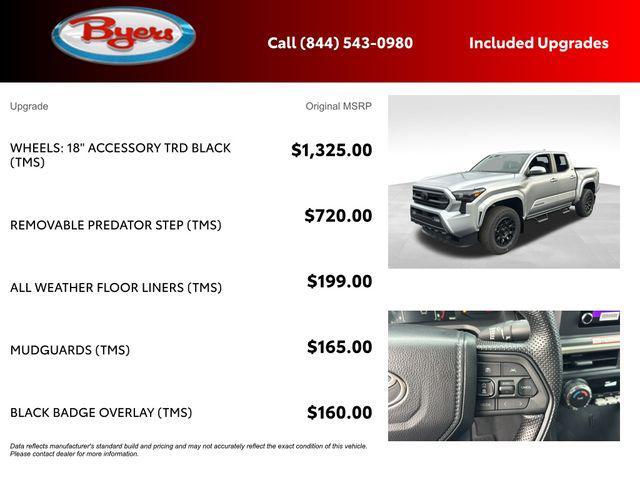 new 2026 Toyota Tacoma car, priced at $42,155