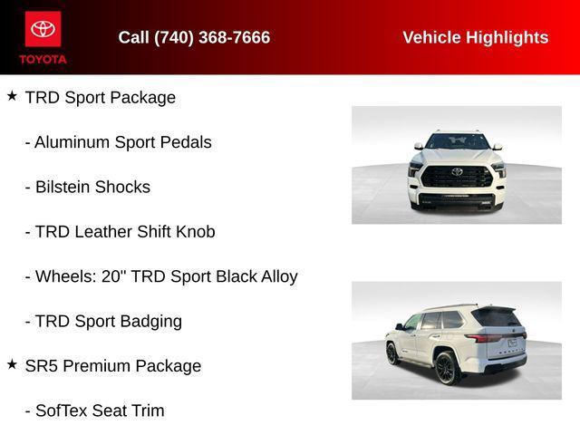 used 2025 Toyota Sequoia car, priced at $63,900