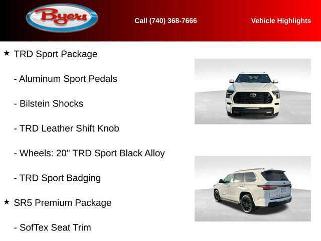 used 2025 Toyota Sequoia car, priced at $61,500