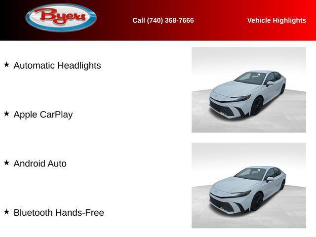 used 2025 Toyota Camry car, priced at $27,800