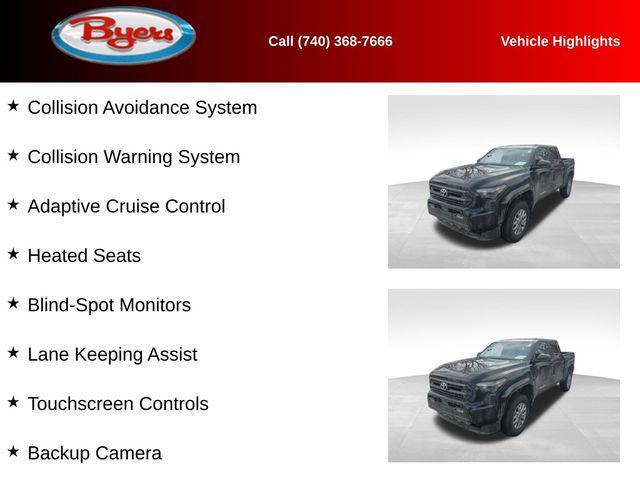 used 2024 Toyota Tacoma car, priced at $34,700