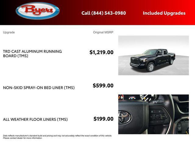 new 2026 Toyota Tundra car, priced at $52,294