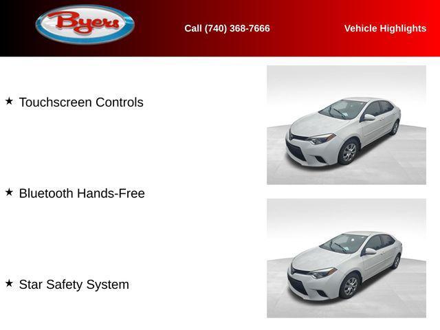 used 2016 Toyota Corolla car, priced at $13,500
