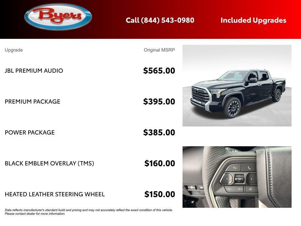 new 2026 Toyota Tundra car, priced at $62,571