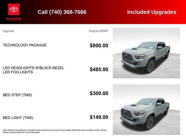 used 2023 Toyota Tacoma car, priced at $35,500
