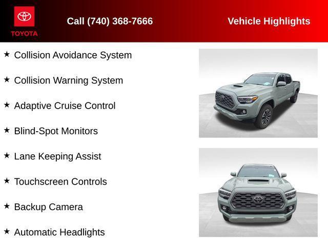 used 2023 Toyota Tacoma car, priced at $35,500