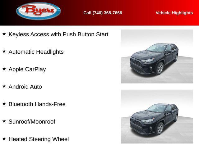 used 2021 Toyota RAV4 car, priced at $19,500