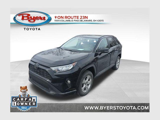 used 2021 Toyota RAV4 car, priced at $19,500