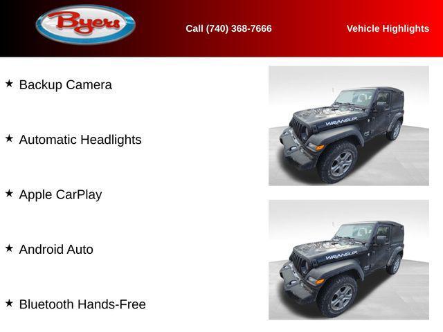 used 2019 Jeep Wrangler car, priced at $20,500