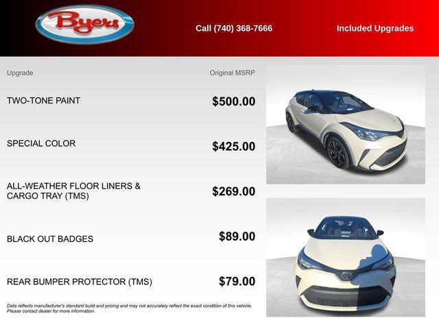 used 2020 Toyota C-HR car, priced at $18,900