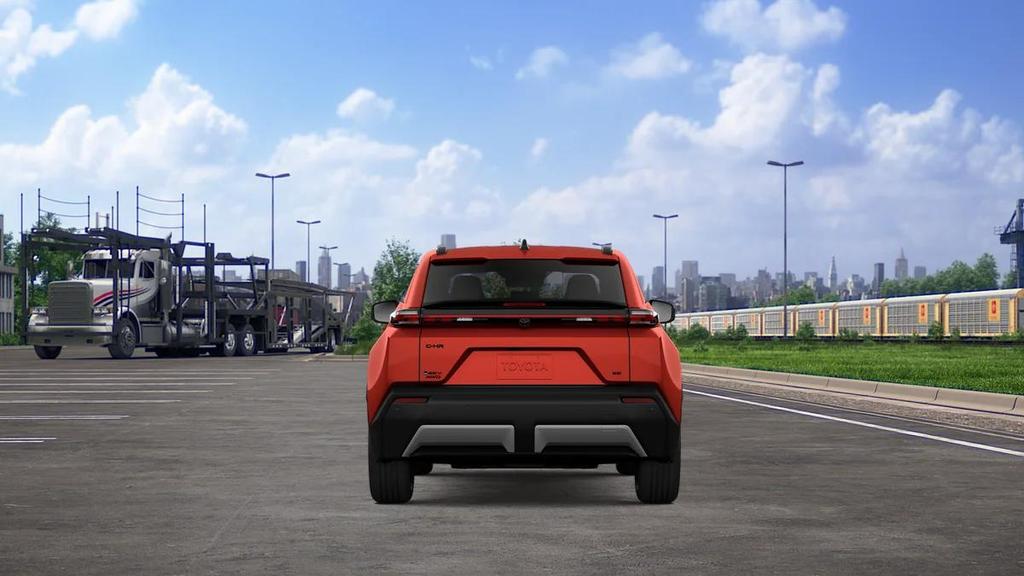 new 2026 Toyota C-HR car, priced at $39,362