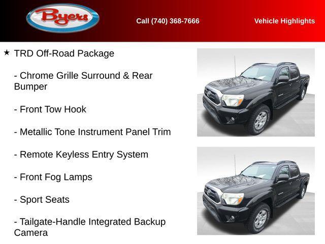 used 2015 Toyota Tacoma car, priced at $26,900