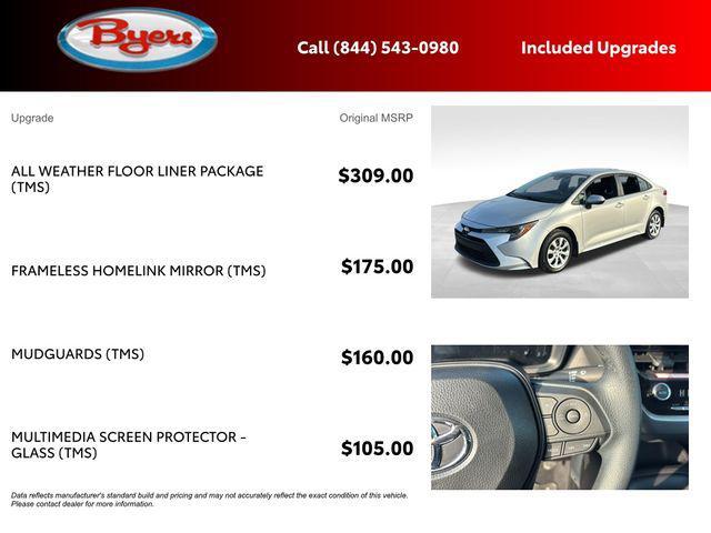 new 2026 Toyota Corolla car, priced at $24,169