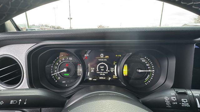 used 2025 Jeep Wrangler 4xe car, priced at $32,600