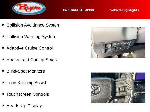 new 2026 Toyota Tundra car, priced at $67,826