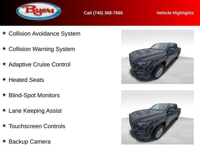 used 2024 Toyota Tacoma car, priced at $34,300