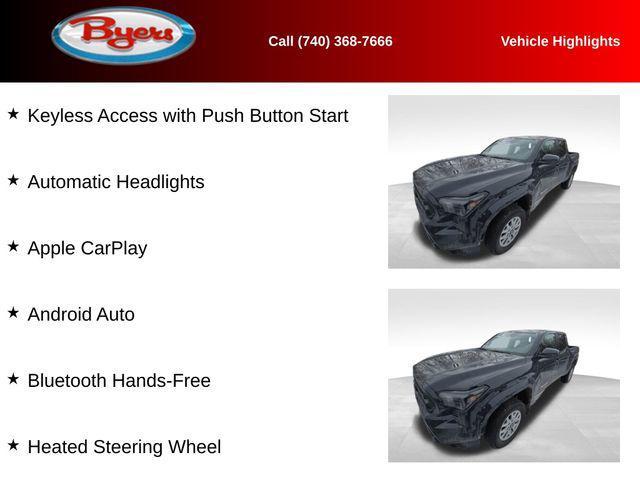 used 2024 Toyota Tacoma car, priced at $34,300