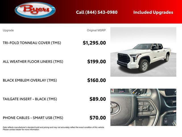 new 2026 Toyota Tundra car, priced at $52,093