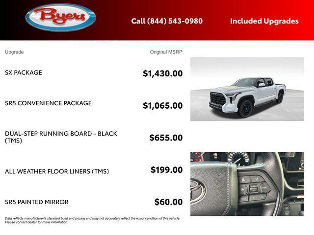 new 2026 Toyota Tundra car, priced at $53,471