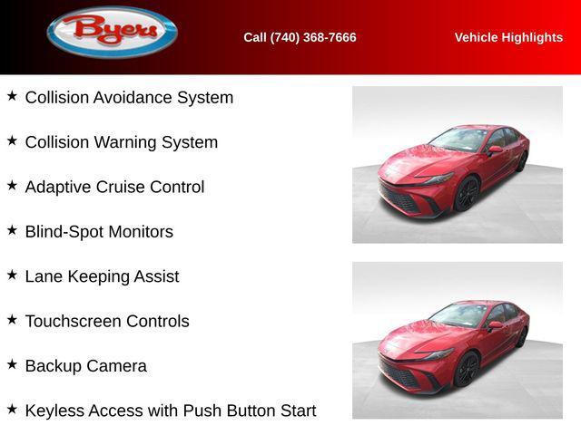 used 2025 Toyota Camry car, priced at $26,200