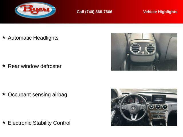 used 2016 Mercedes-Benz C-Class car, priced at $10,400