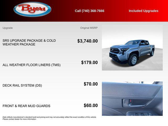 used 2024 Toyota Tacoma car, priced at $34,400