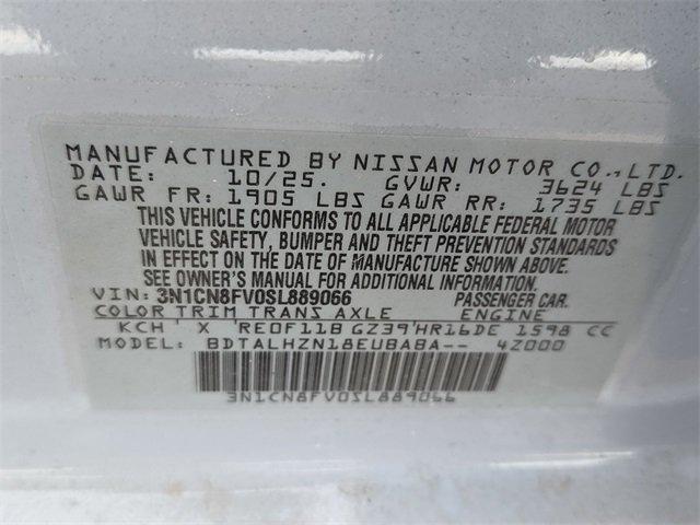 new 2025 Nissan Versa car, priced at $23,840