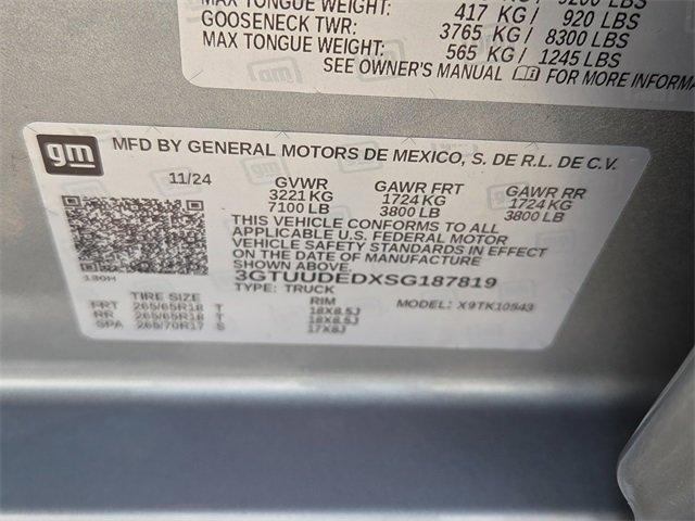 used 2025 GMC Sierra 1500 car, priced at $42,500