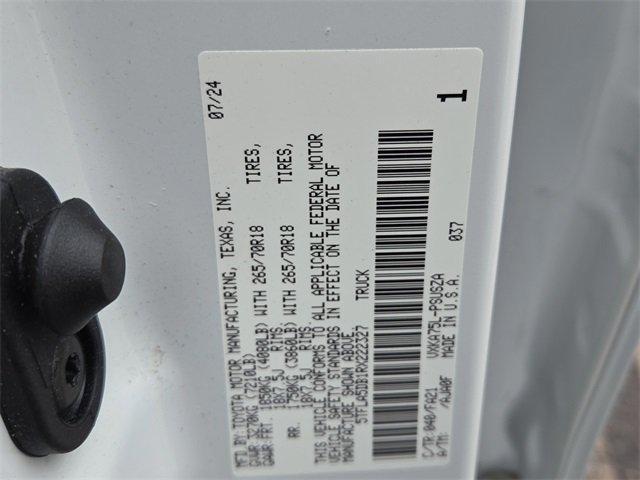 used 2024 Toyota Tundra car, priced at $44,500