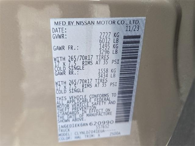 used 2024 Nissan Frontier car, priced at $34,573