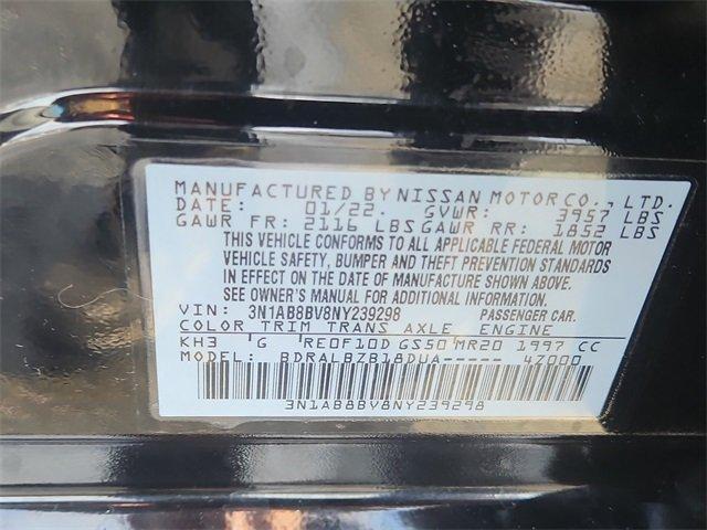 used 2022 Nissan Sentra car, priced at $16,157