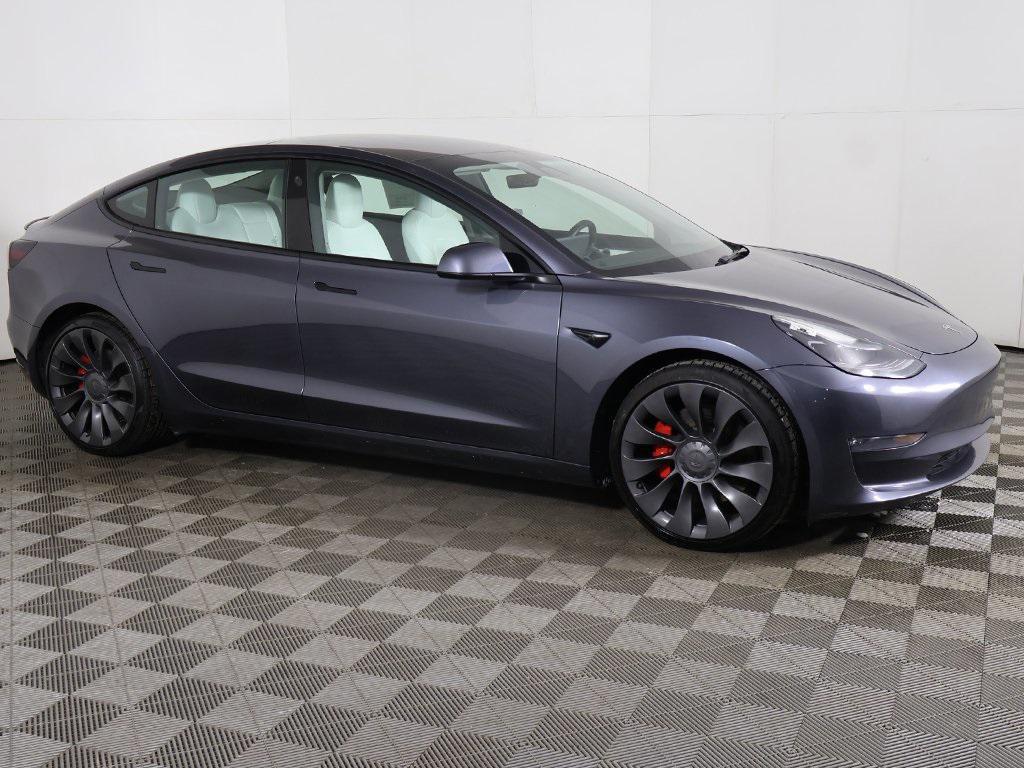 used 2023 Tesla Model 3 car, priced at $27,899