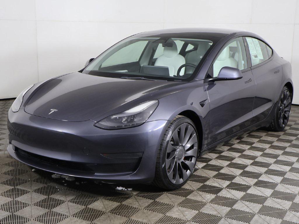 used 2023 Tesla Model 3 car, priced at $27,899