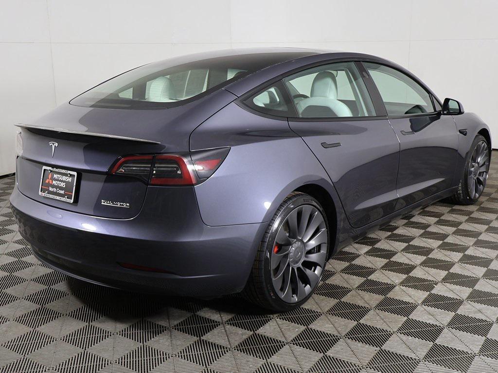 used 2023 Tesla Model 3 car, priced at $27,899