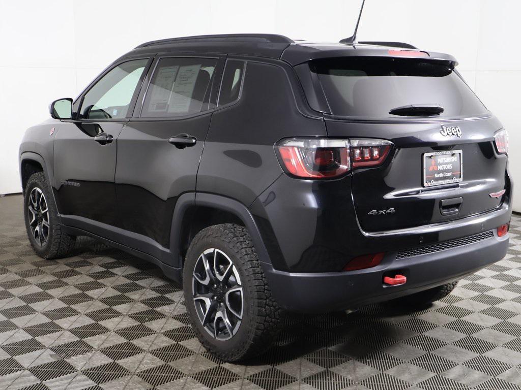 used 2024 Jeep Compass car, priced at $19,499