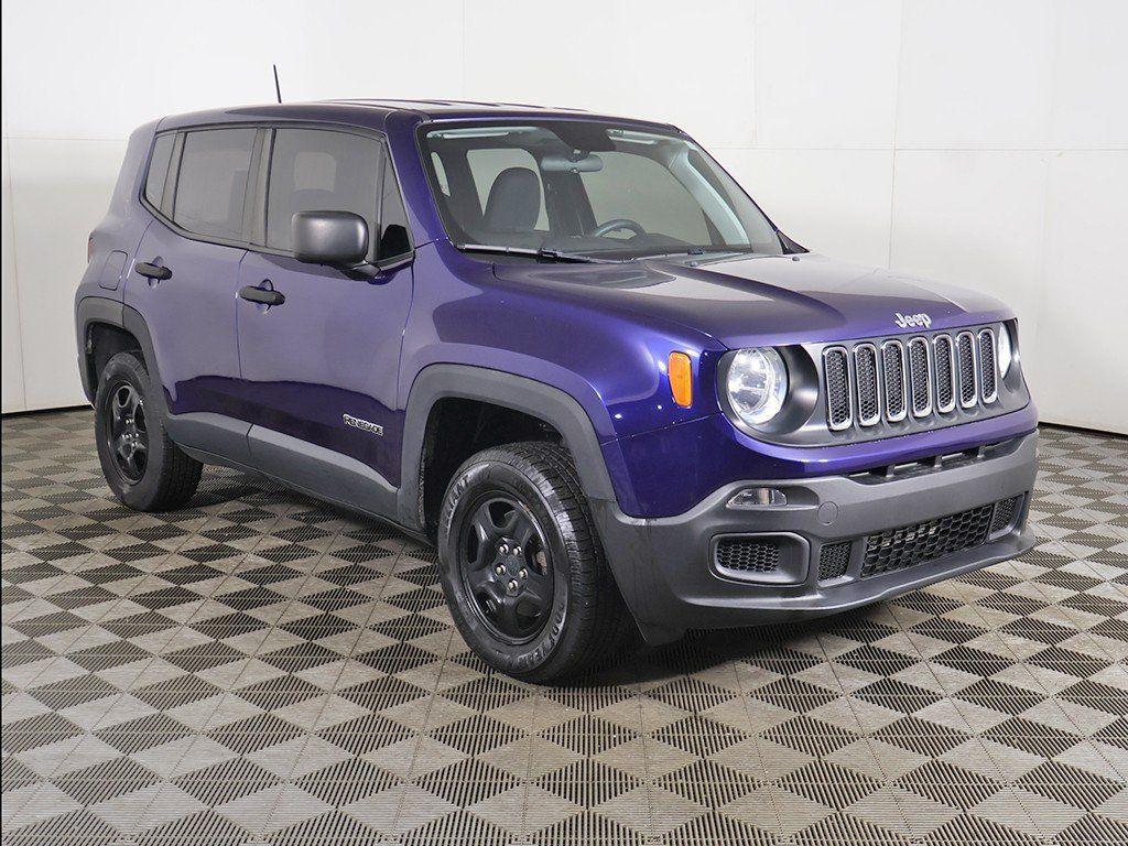 used 2018 Jeep Renegade car, priced at $12,429
