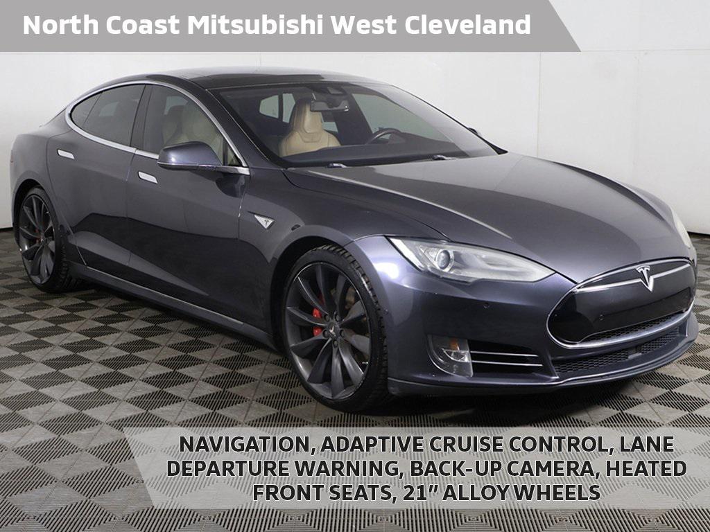 used 2015 Tesla Model S car, priced at $17,399