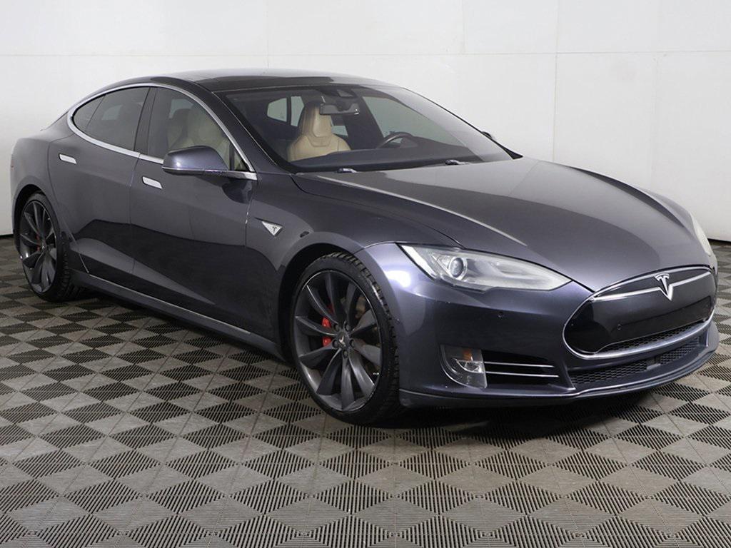 used 2015 Tesla Model S car, priced at $17,399