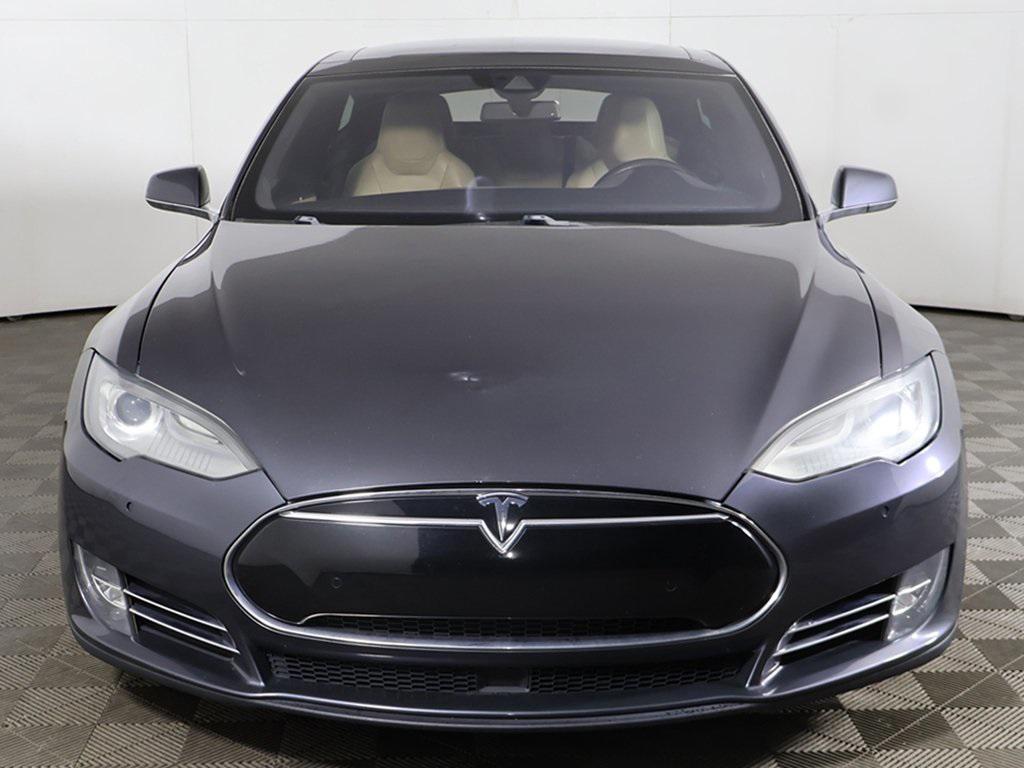 used 2015 Tesla Model S car, priced at $17,399