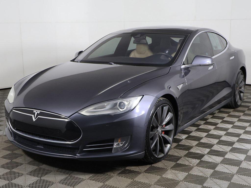 used 2015 Tesla Model S car, priced at $17,399