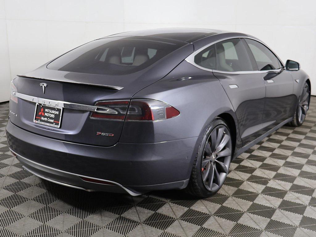 used 2015 Tesla Model S car, priced at $17,399